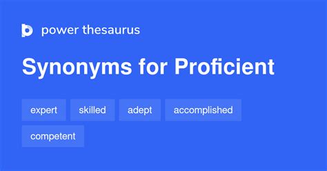 other words for proficient.